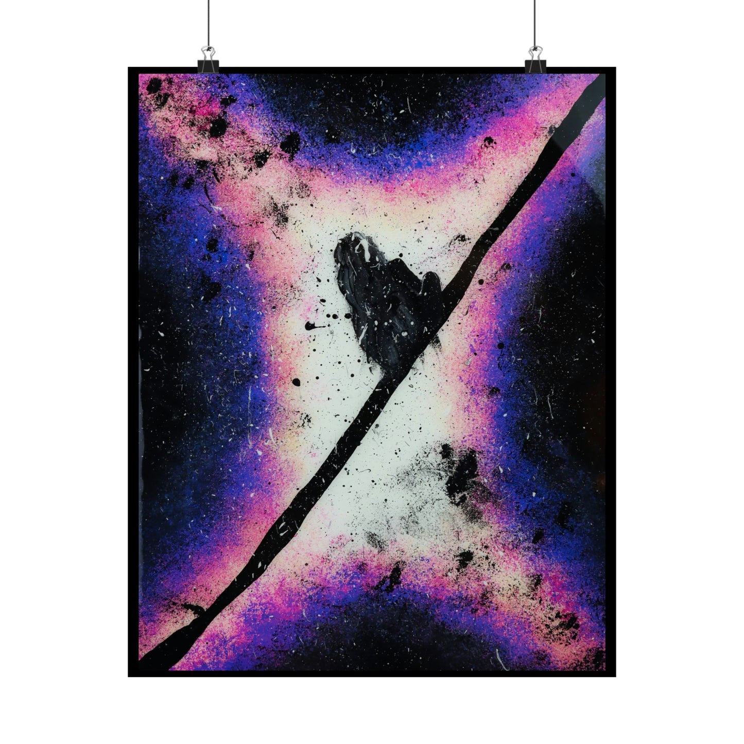 Spaced Out Matte Vertical Poster
