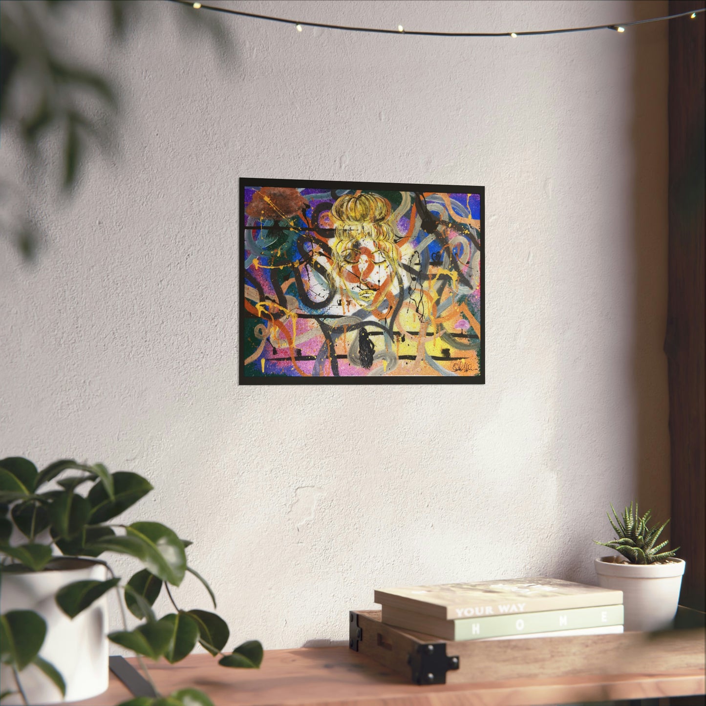 Chaotic Mind Matte Horizontal Poster