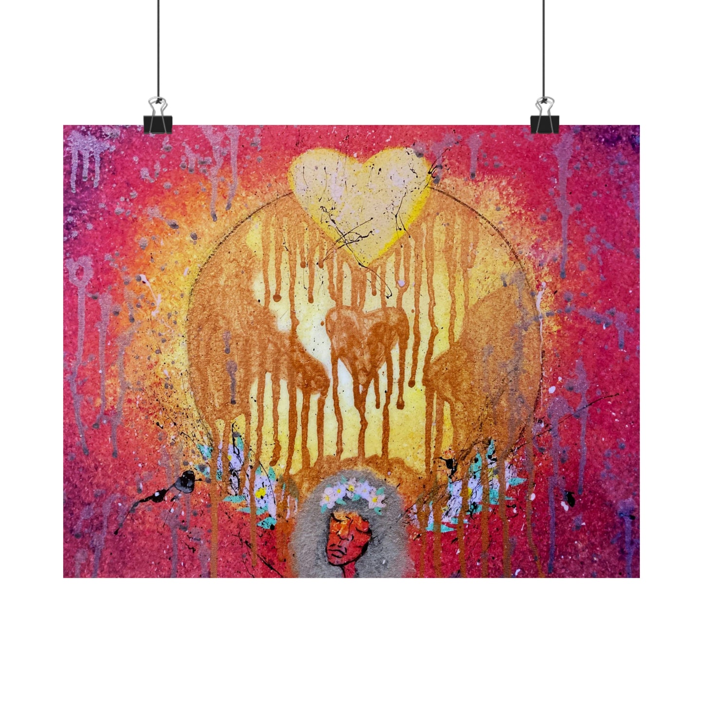 Gaia Matte Horizontal Poster