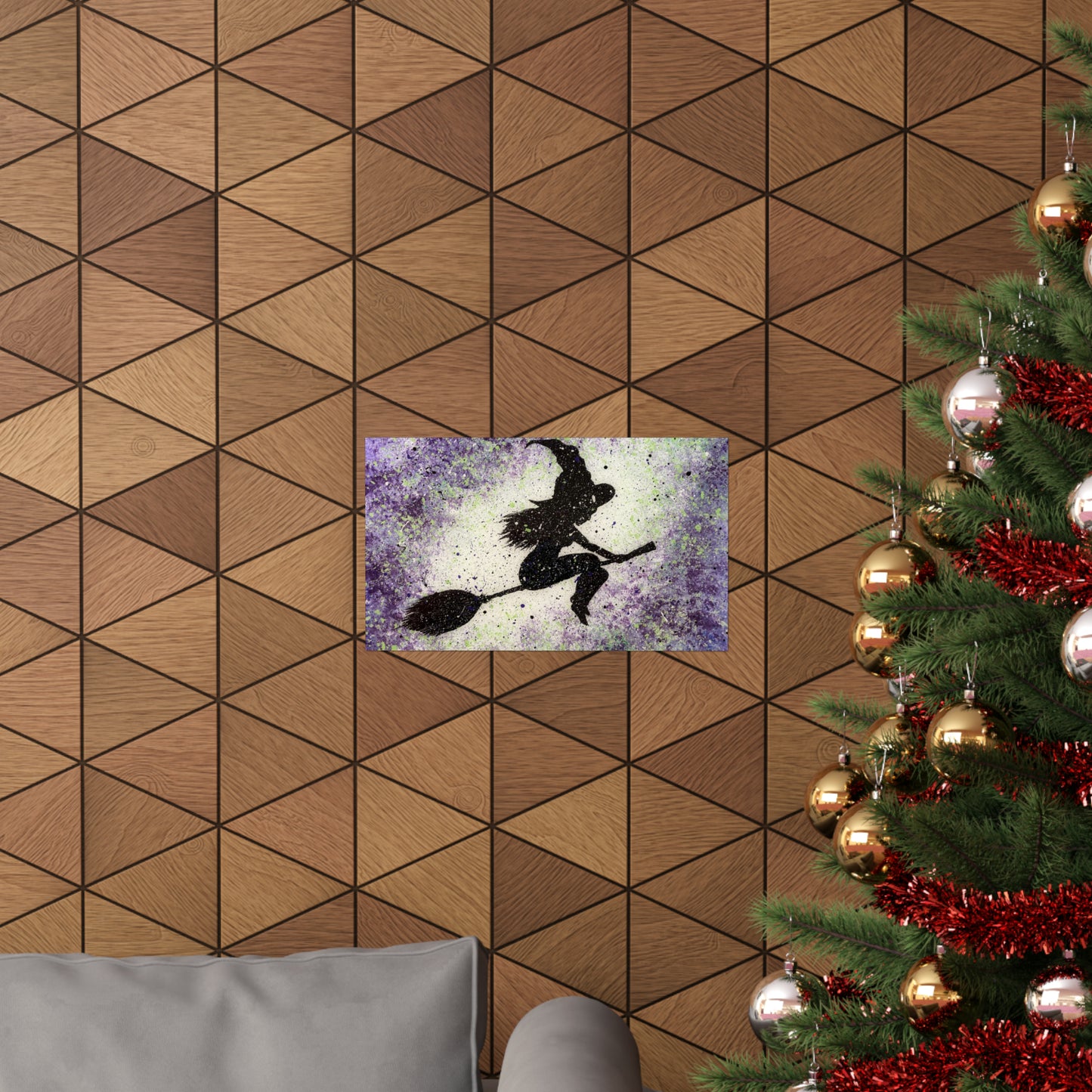 PolyWitch Matte Horizontal Poster