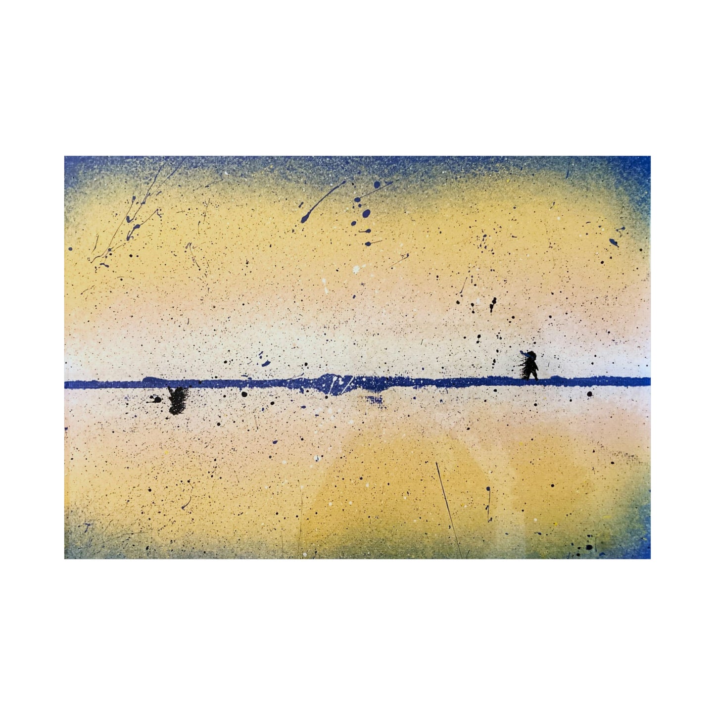 Parallel Matte Horizontal Poster