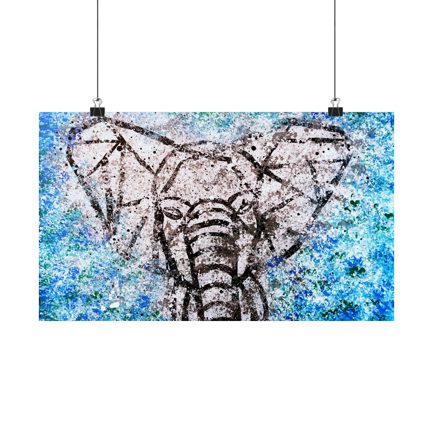Trunk Nebula Matte Horizontal Poster