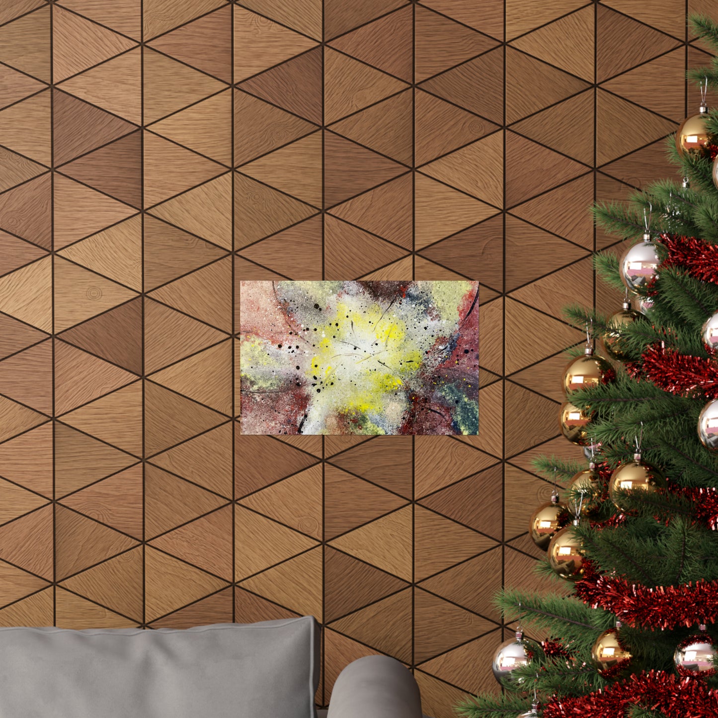 Poison Flower Matte Horizontal Poster