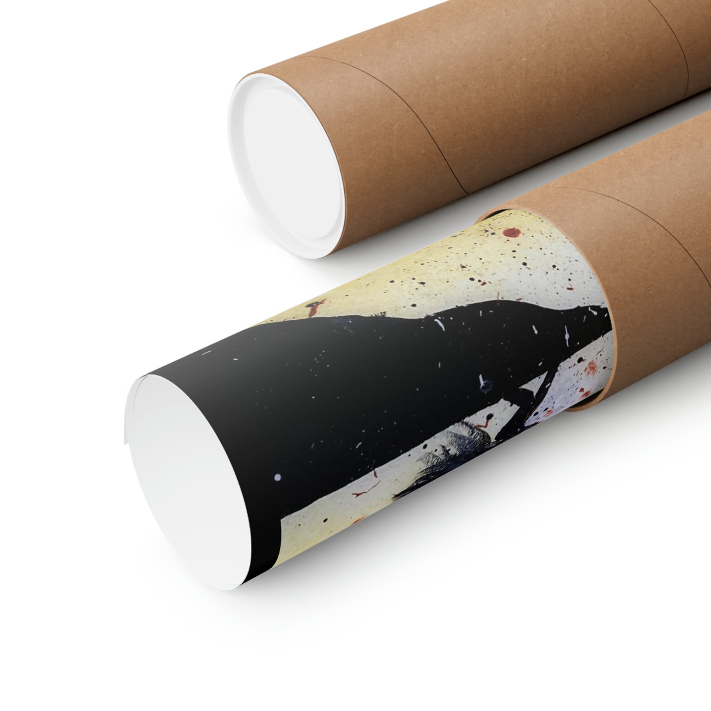 Screaming Cliff Matte Vertical Poster