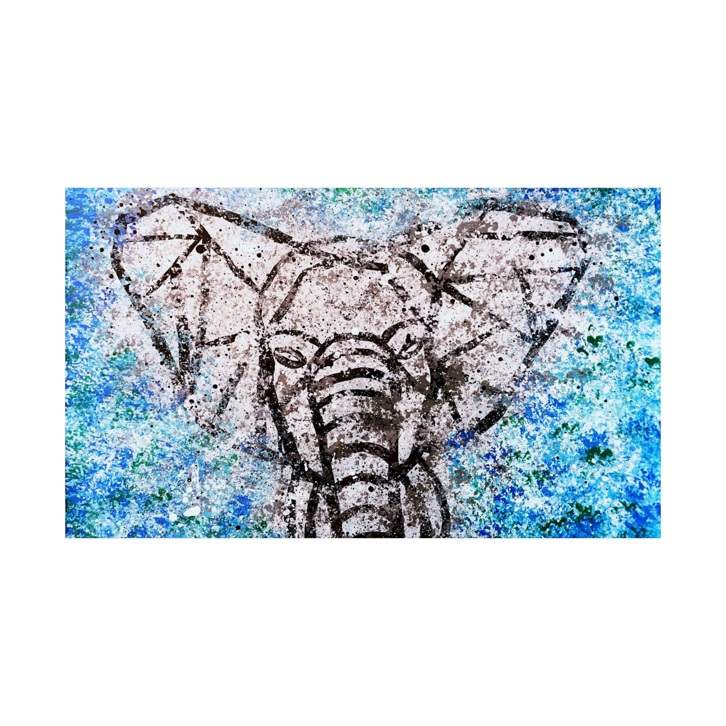 Trunk Nebula Matte Horizontal Poster