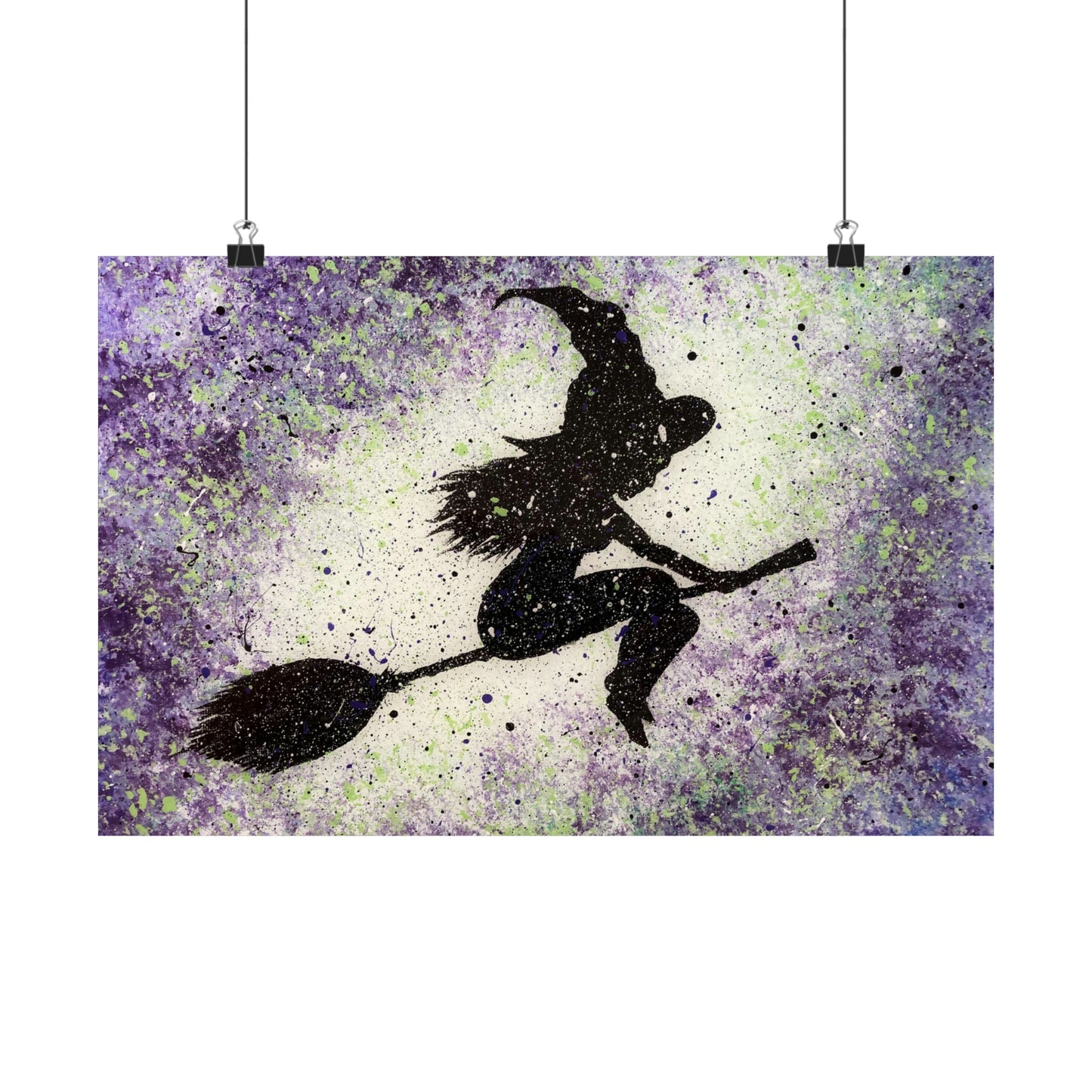 PolyWitch Matte Horizontal Poster