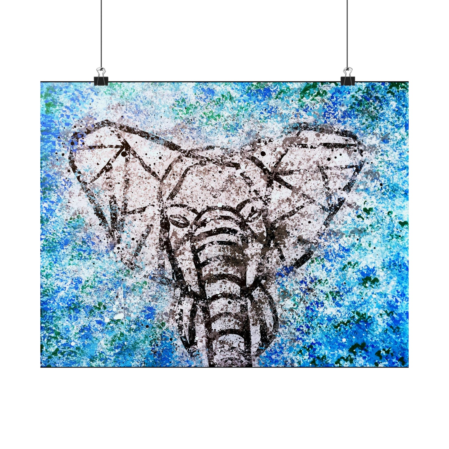 Trunk Nebula Matte Horizontal Poster
