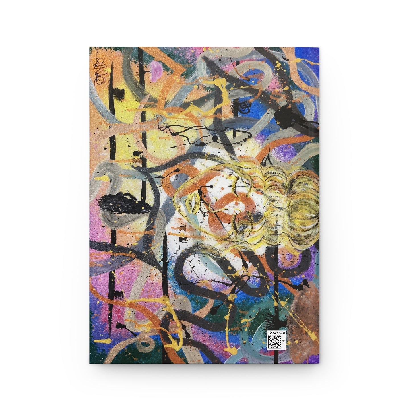 Chaotic Mind Hardcover Journal Matte