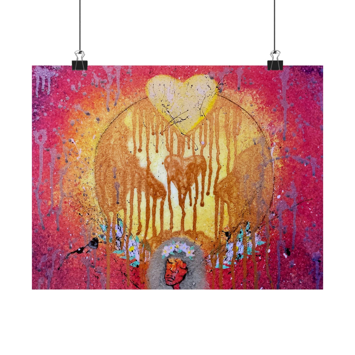 Gaia Matte Horizontal Poster