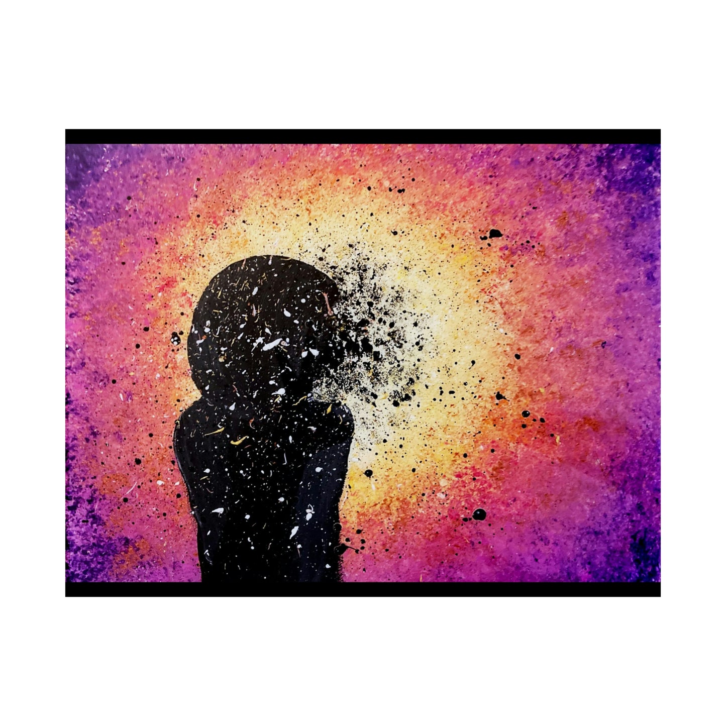 Brain in Flux Matte Horizontal Poster