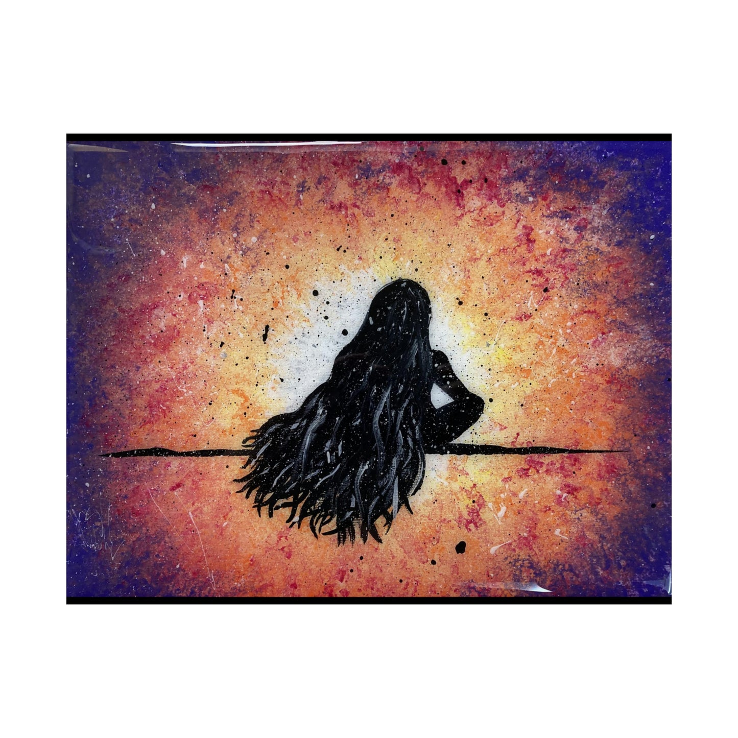 Peaceful Chaos Matte Horizontal Poster