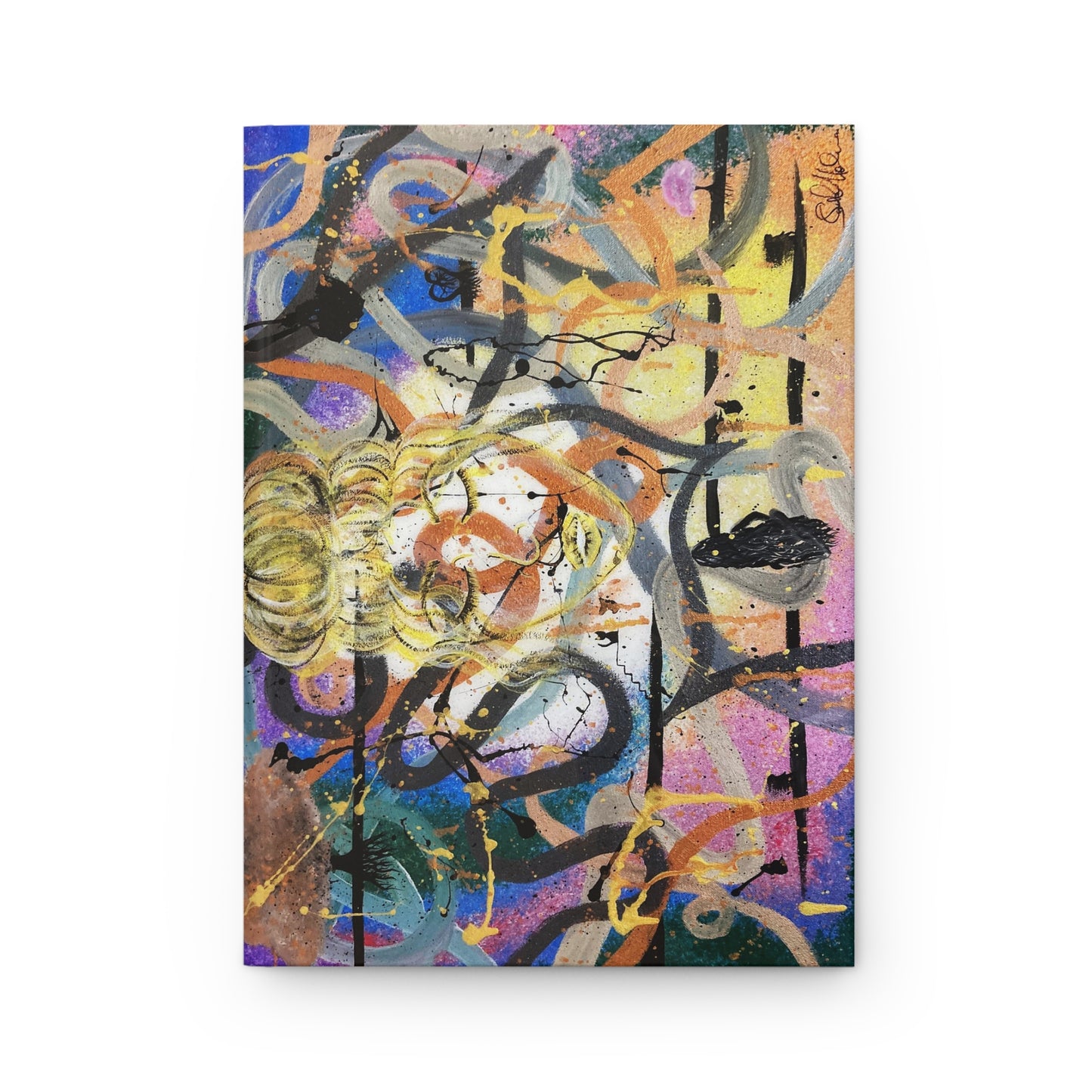 Chaotic Mind Hardcover Journal Matte