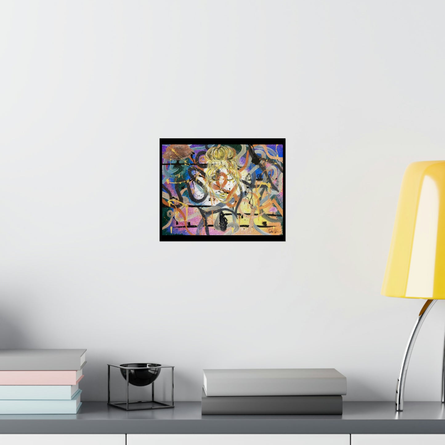 Chaotic Mind Matte Horizontal Poster