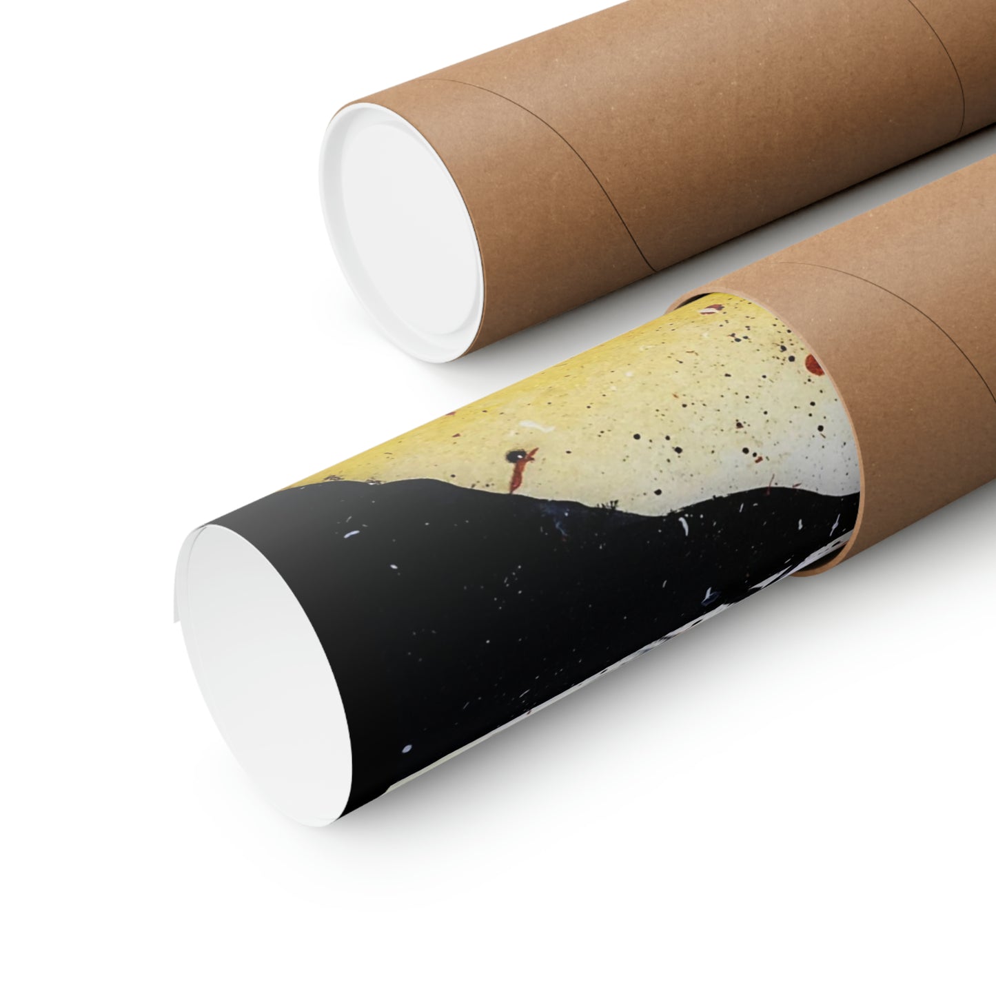 Screaming Cliff Matte Vertical Poster