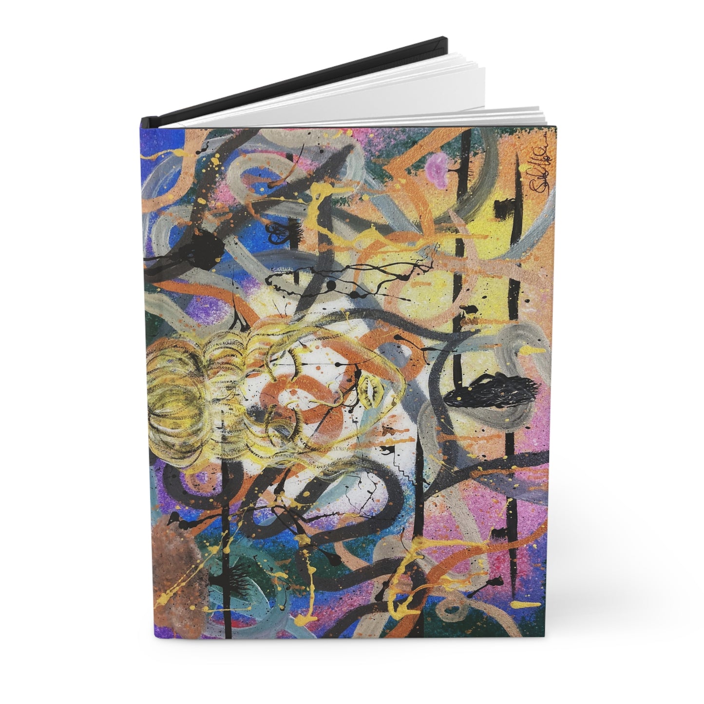 Chaotic Mind Hardcover Journal Matte