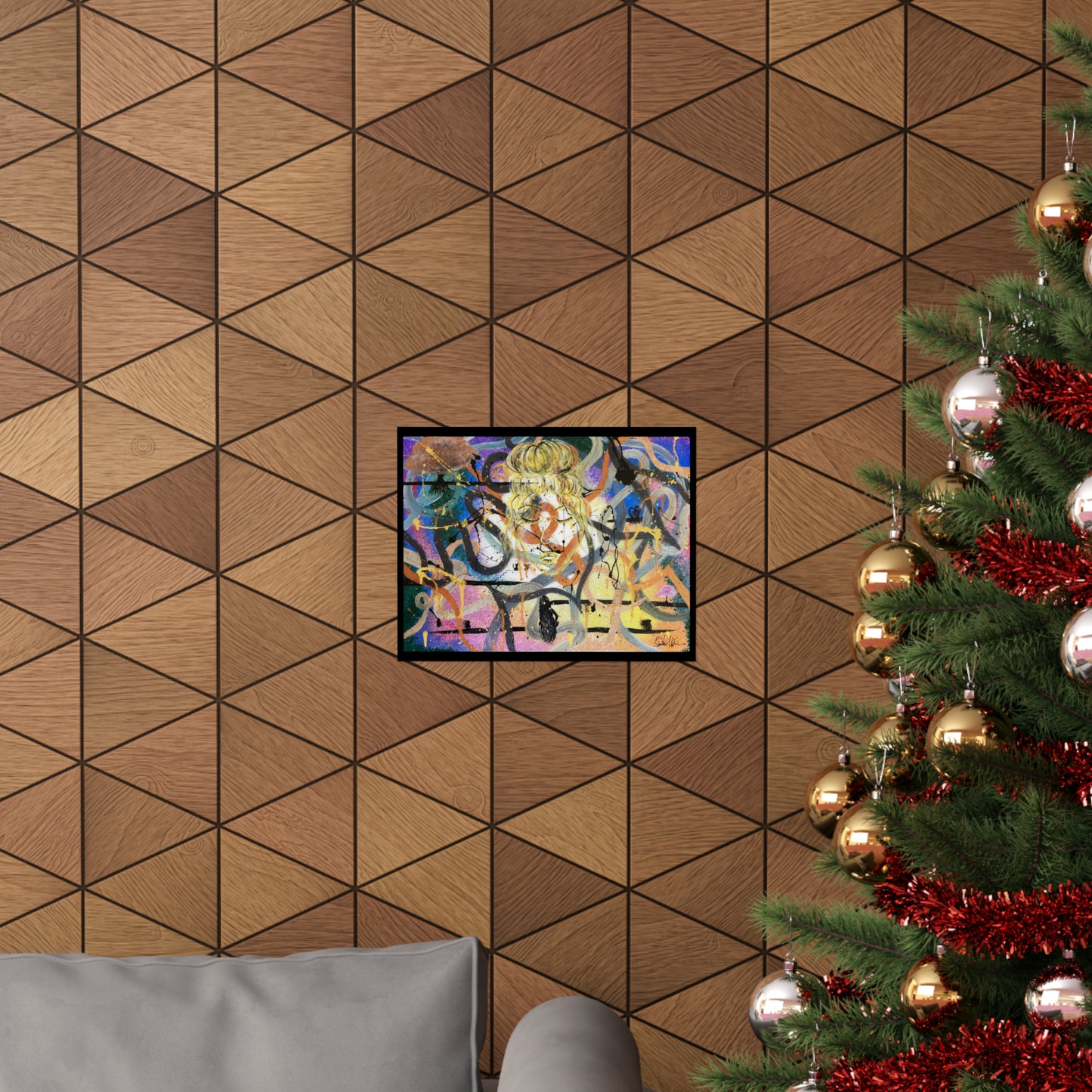 Chaotic Mind Matte Horizontal Poster