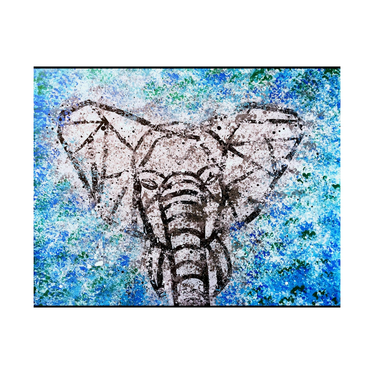 Trunk Nebula Matte Horizontal Poster