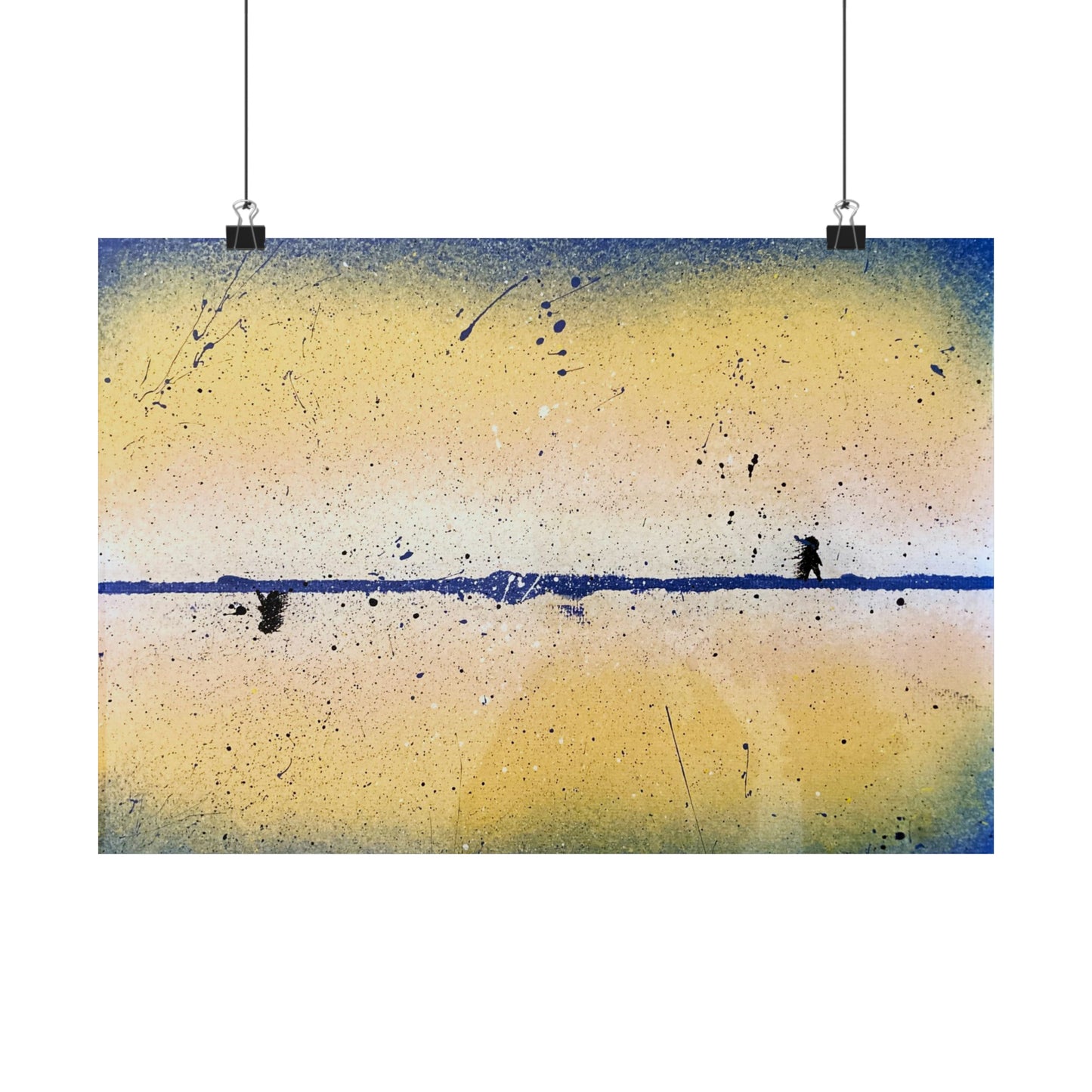 Parallel Matte Horizontal Poster