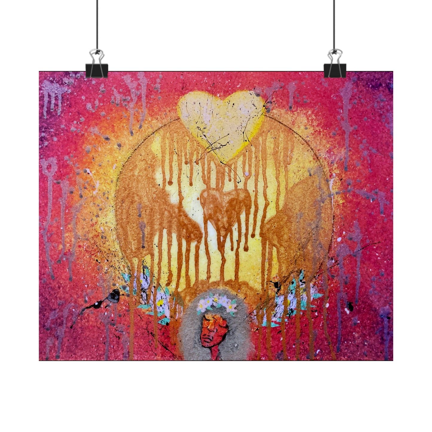 Gaia Matte Horizontal Poster