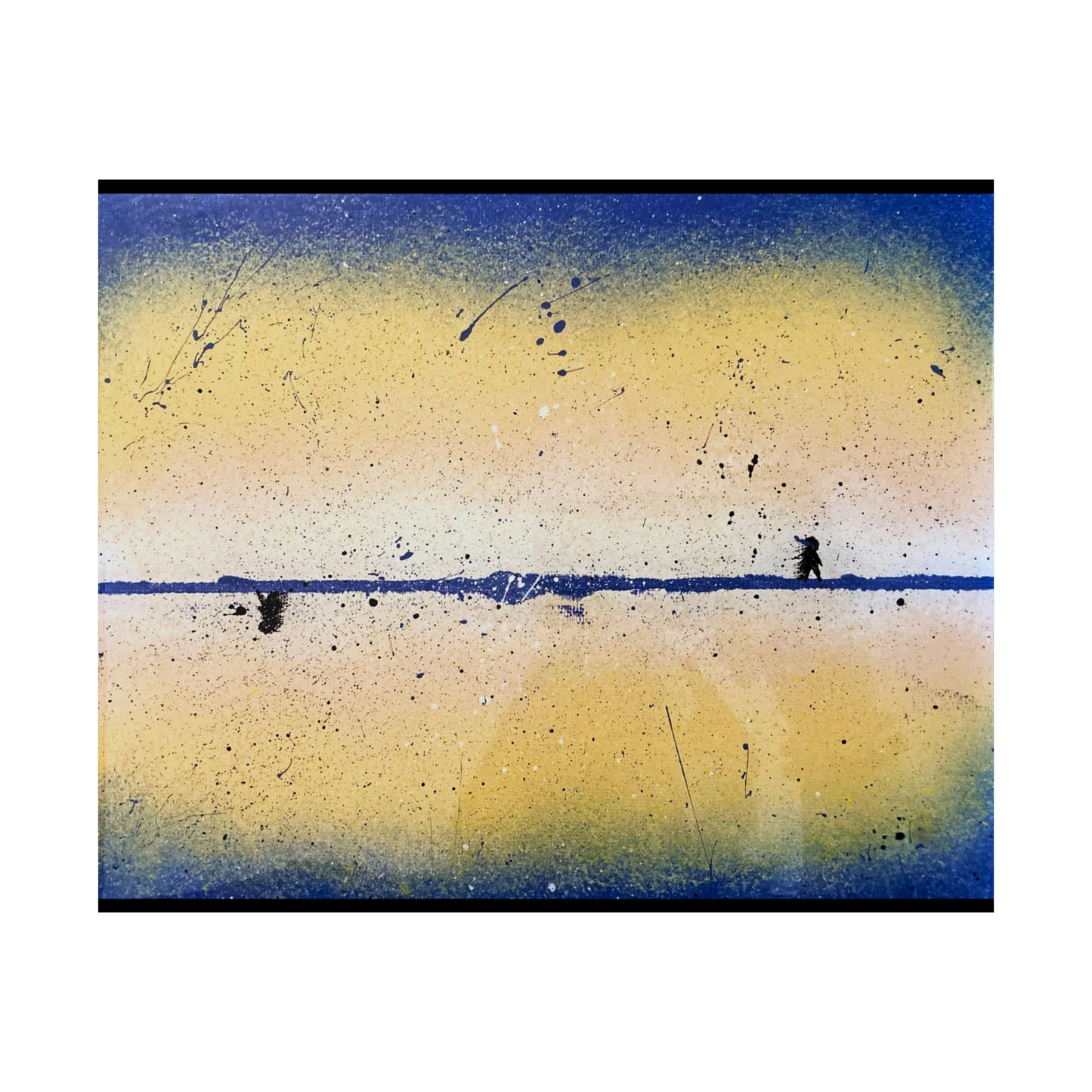 Parallel Matte Horizontal Poster