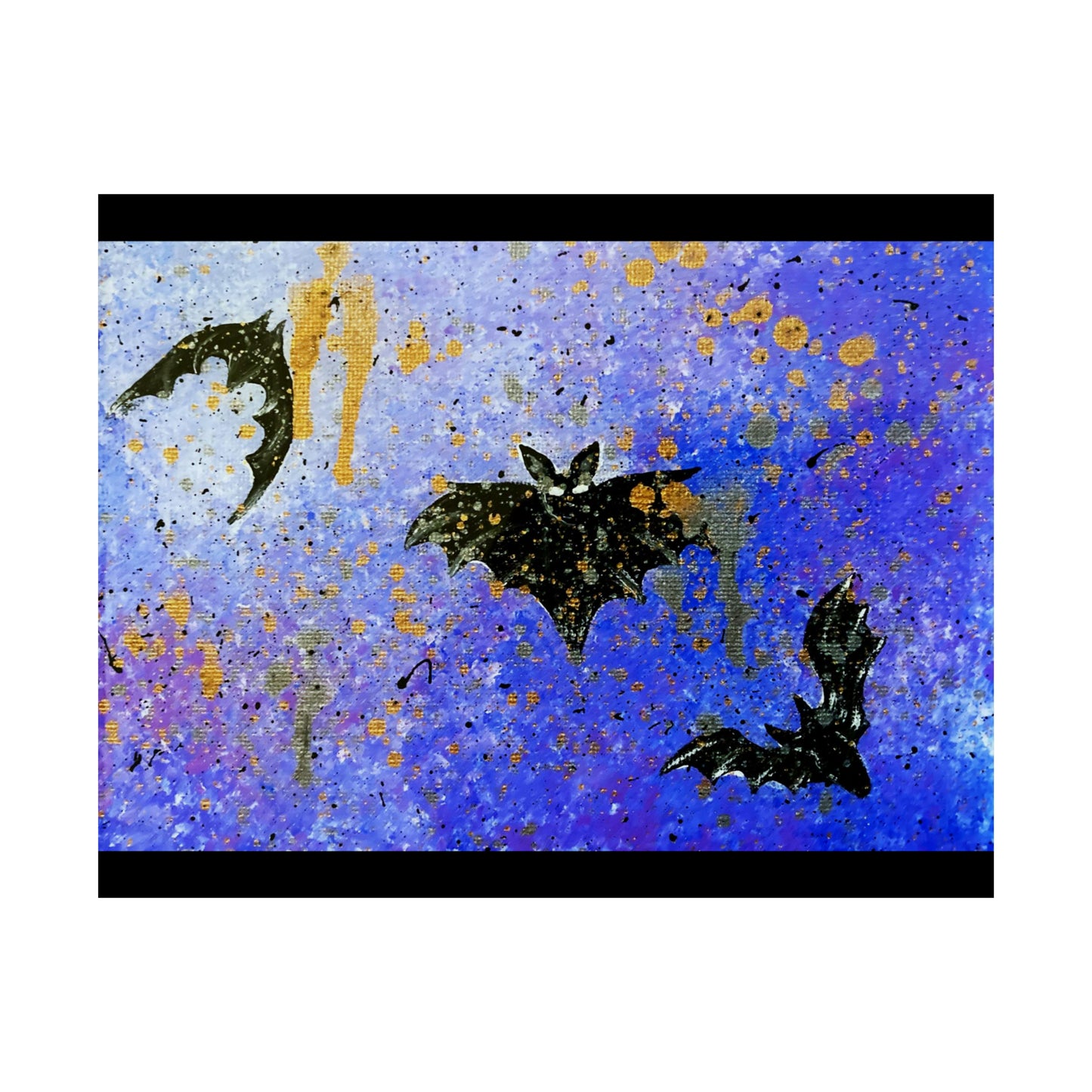 Bats Matte Horizontal Poster