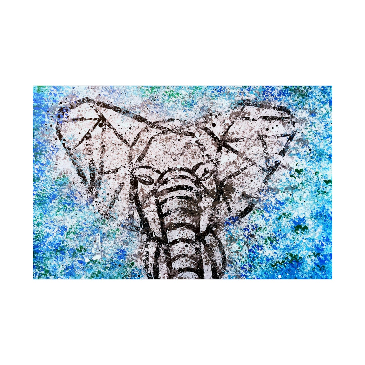 Trunk Nebula Matte Horizontal Poster