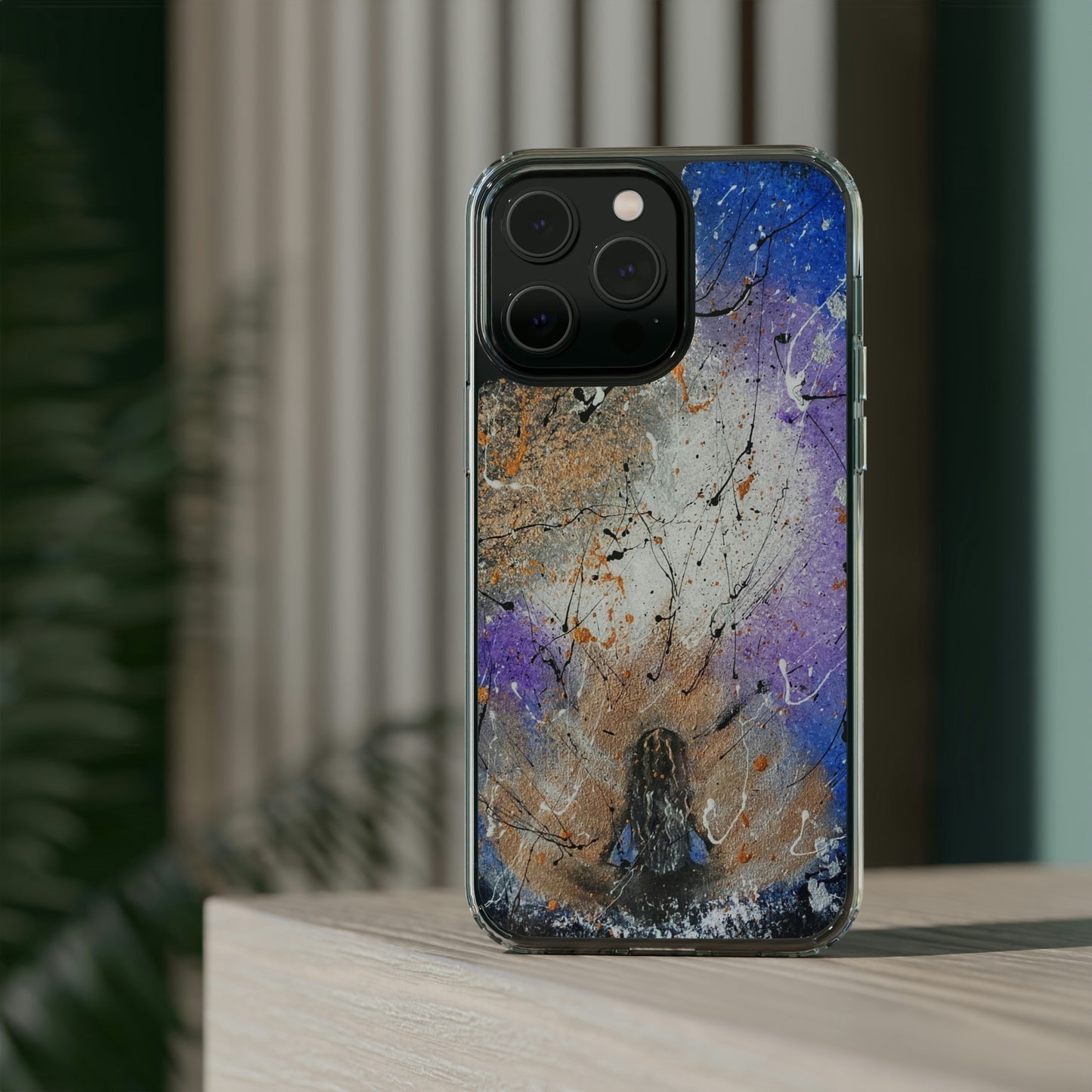 Energetic Meditation Clear Case