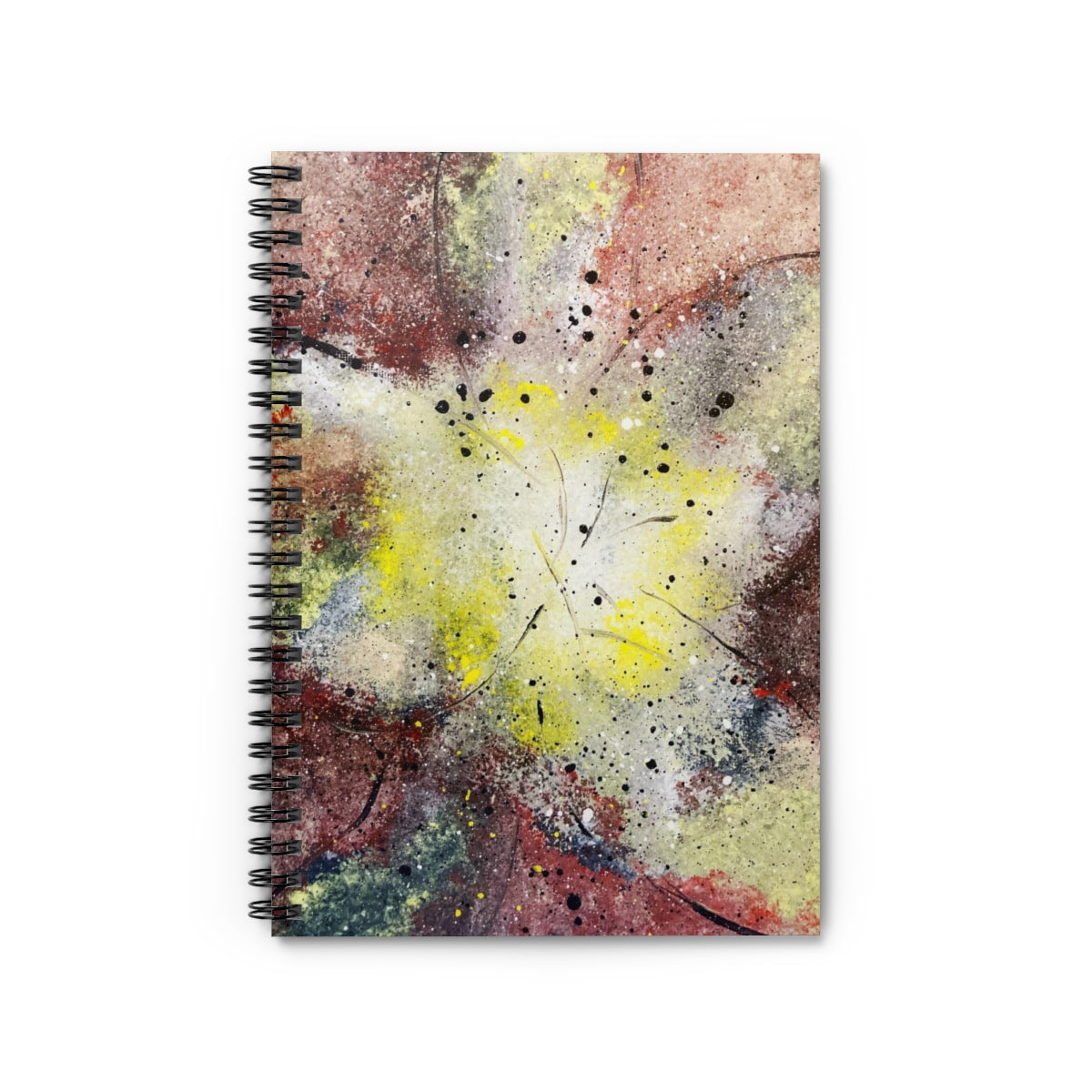 Poison Flower Spiral Notebook - Ruled Line