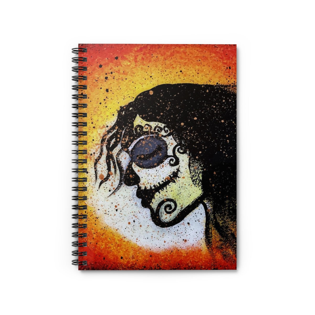Dia De Los Muertos Spiral Notebook - Ruled Line