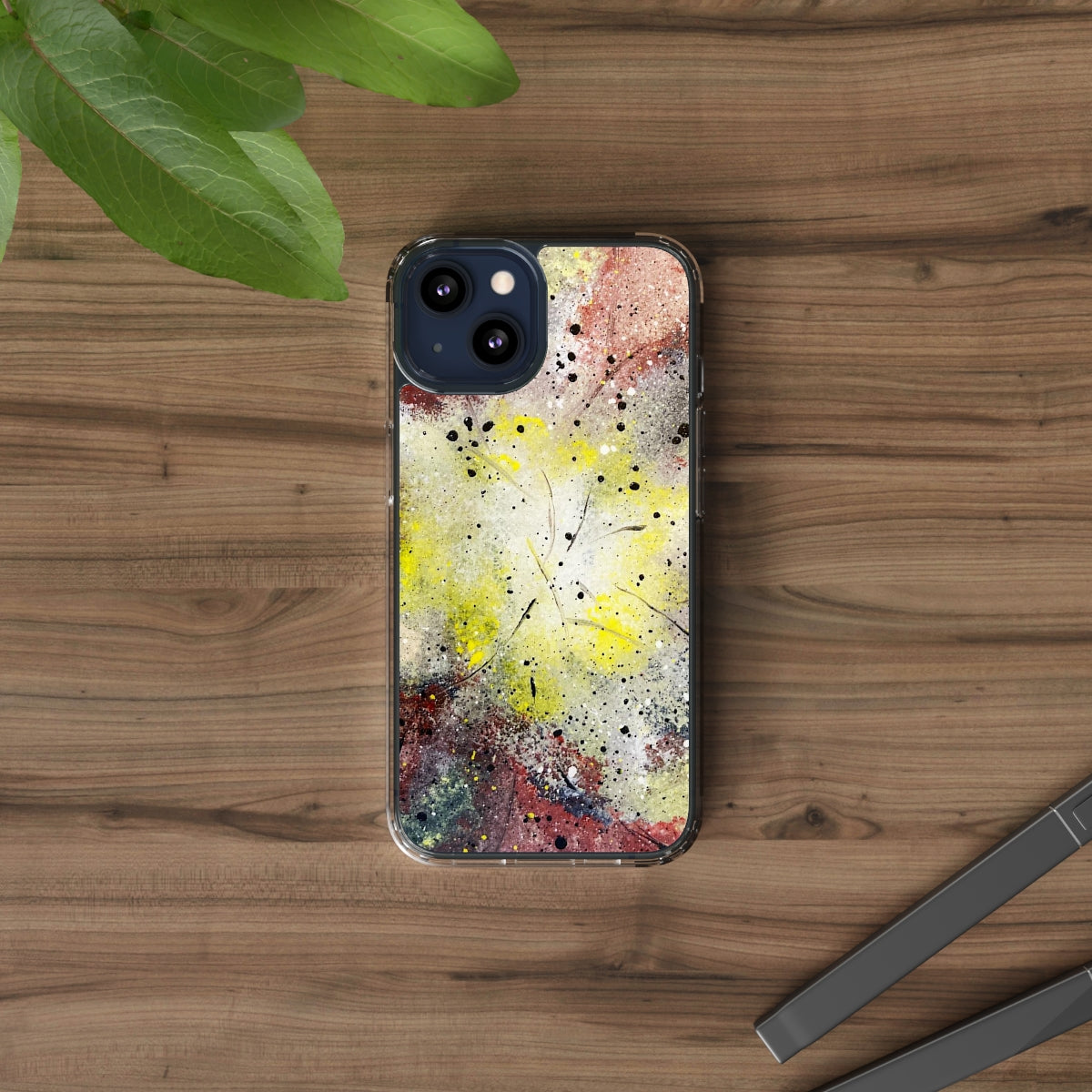 Poison Flower Clear Case