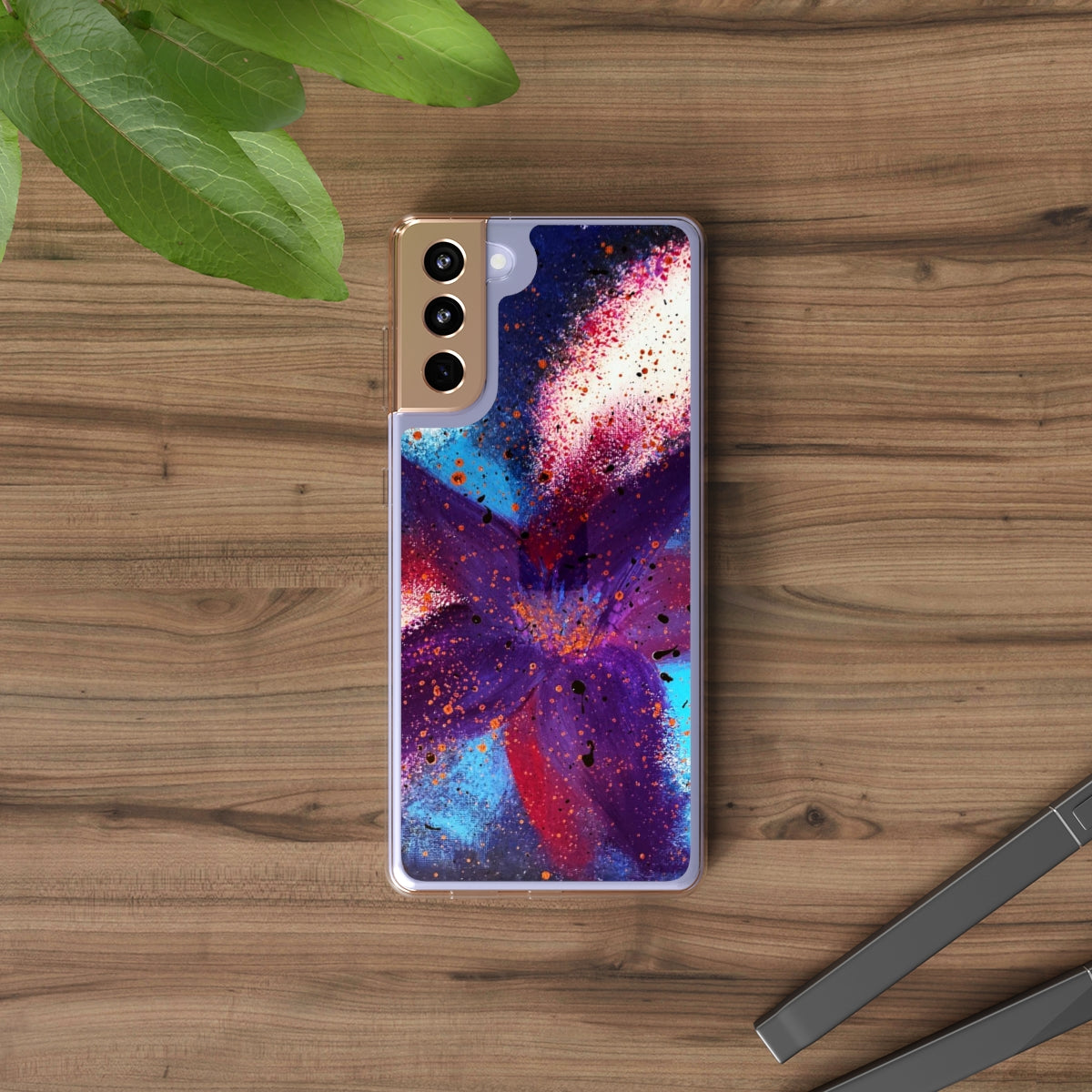 Vibrant Bloom Clear Case