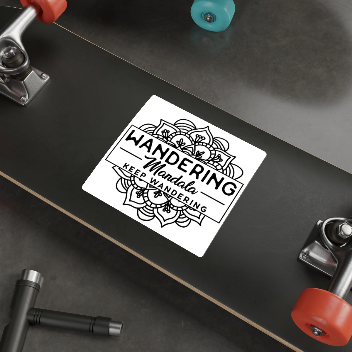 Wandering Mandala Die-Cut Stickers