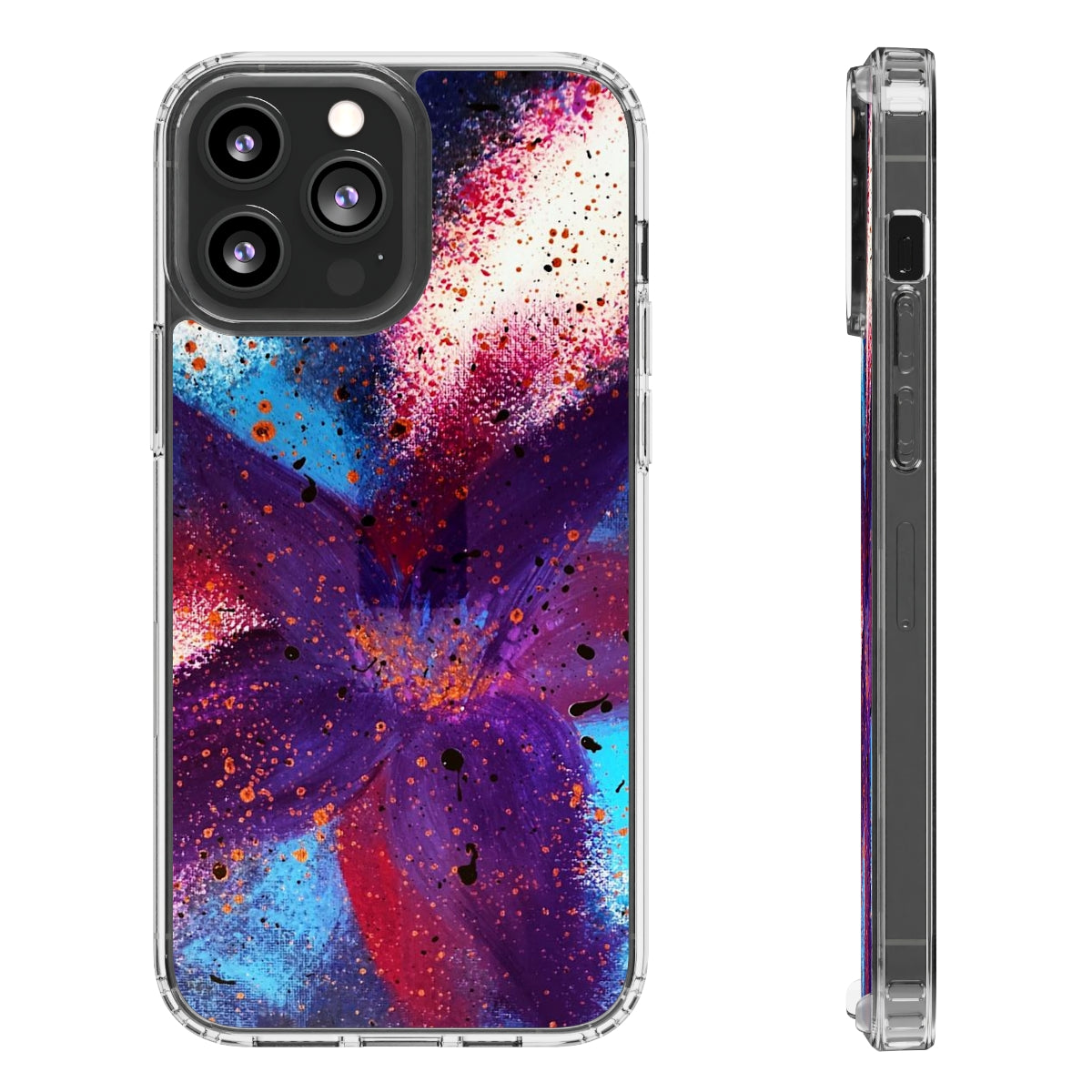 Vibrant Bloom Clear Case