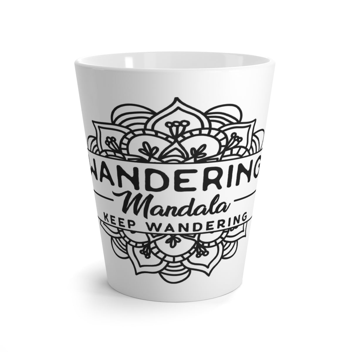 Wandering Mandala Latte Mug