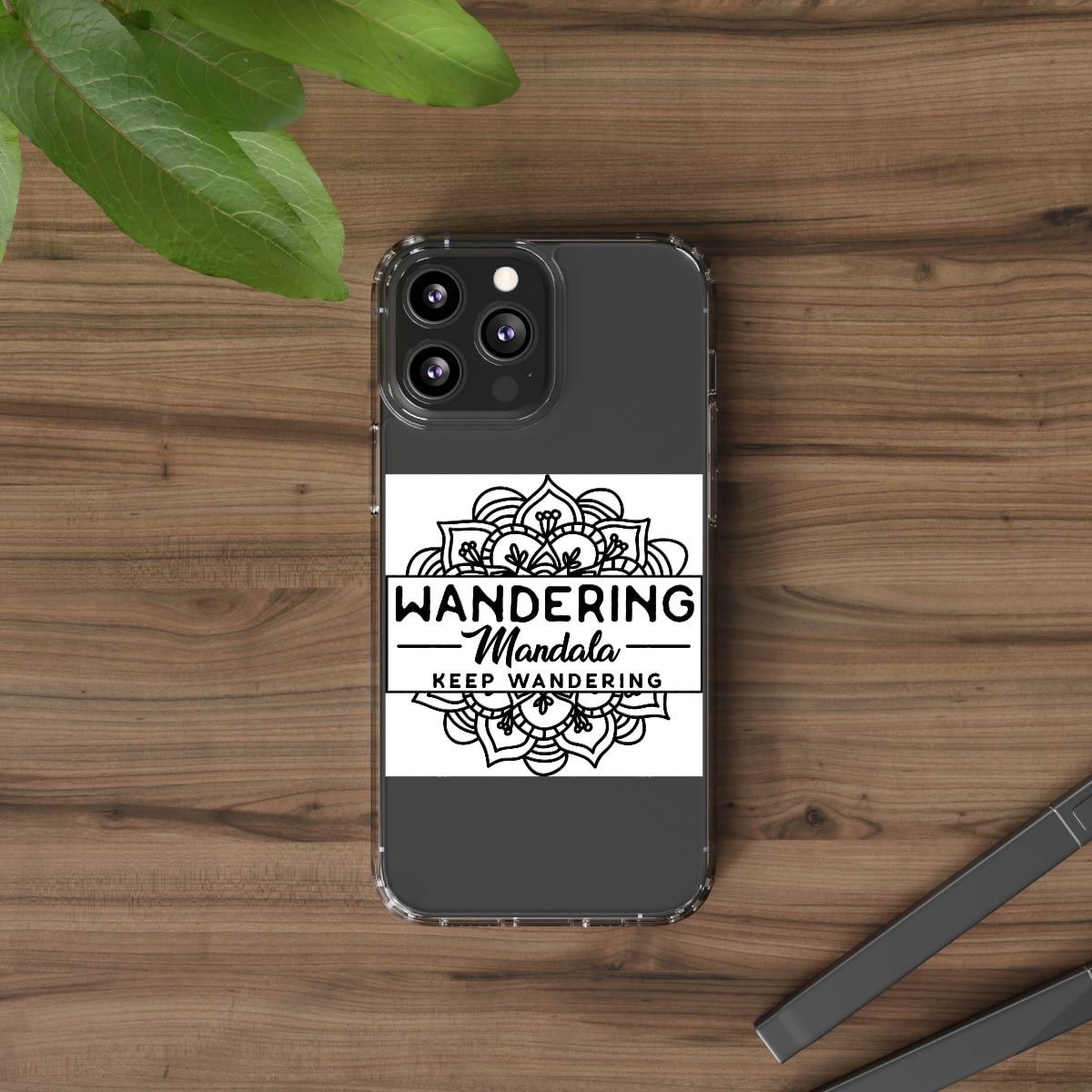 Logo Clear Case