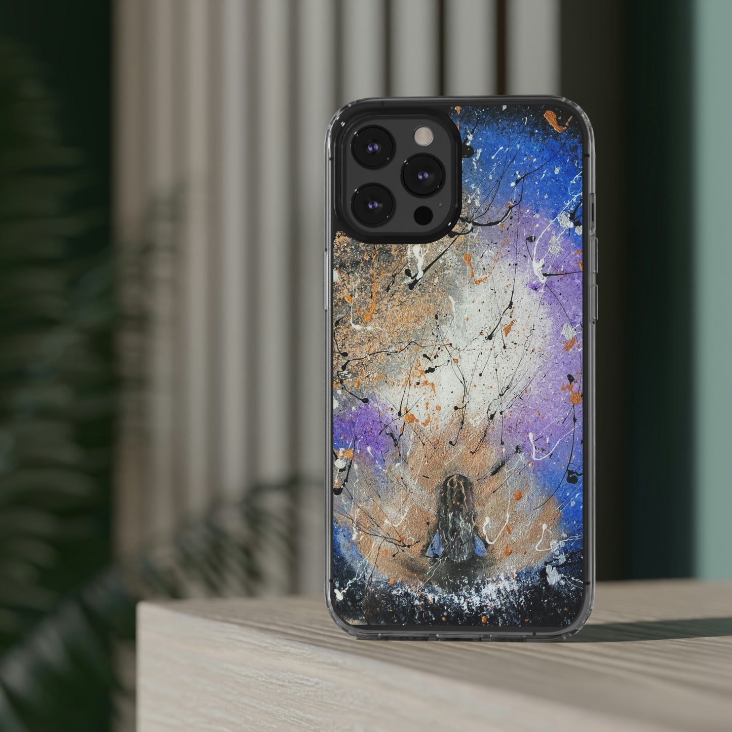 Energetic Meditation Clear Case