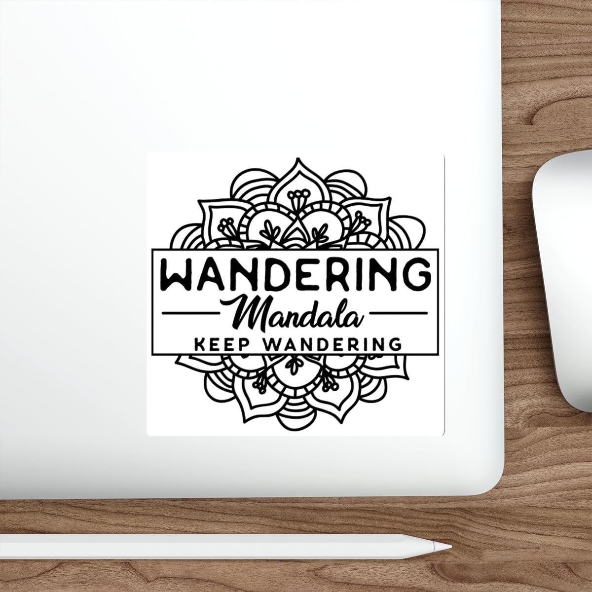 Wandering Mandala Die-Cut Stickers