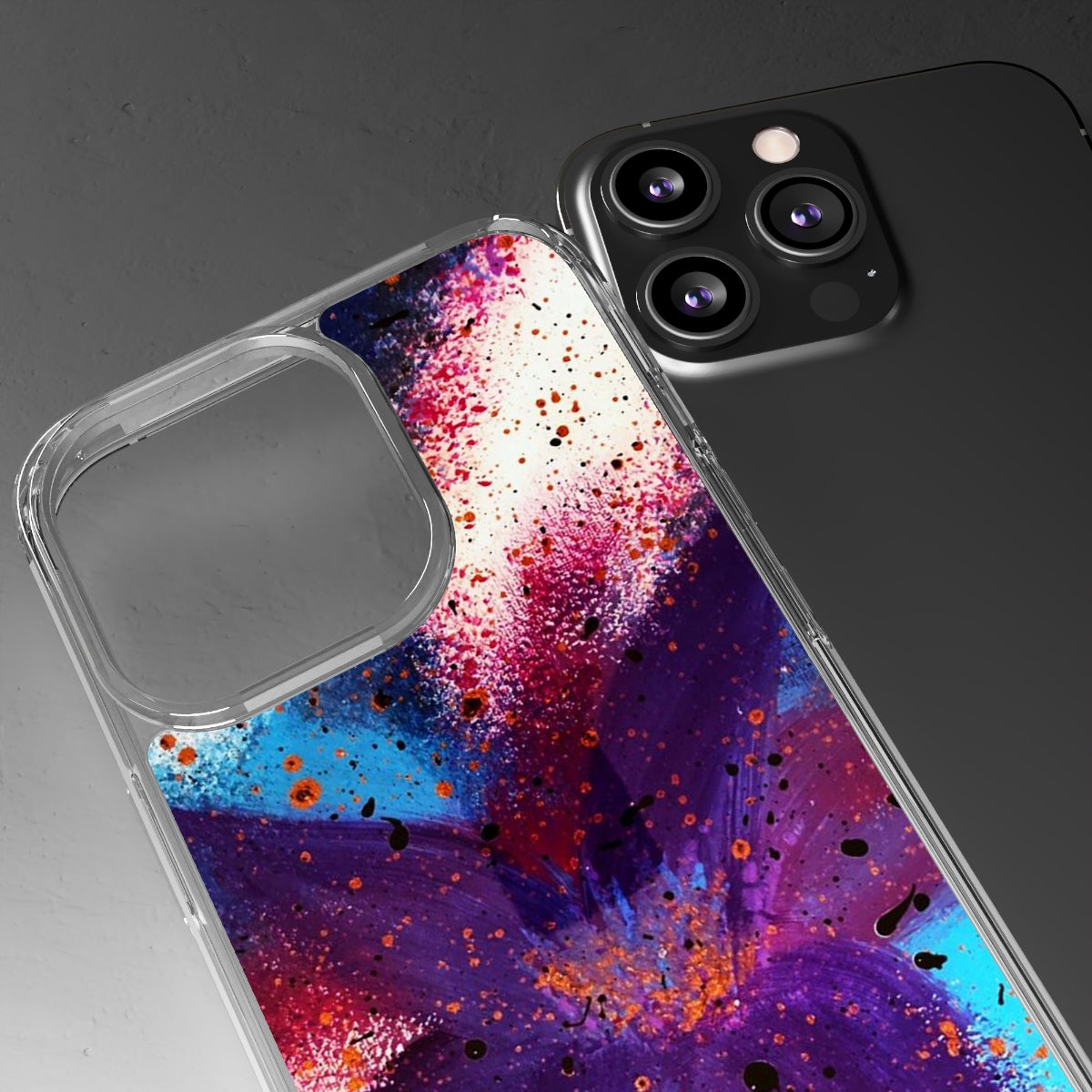 Vibrant Bloom Clear Case