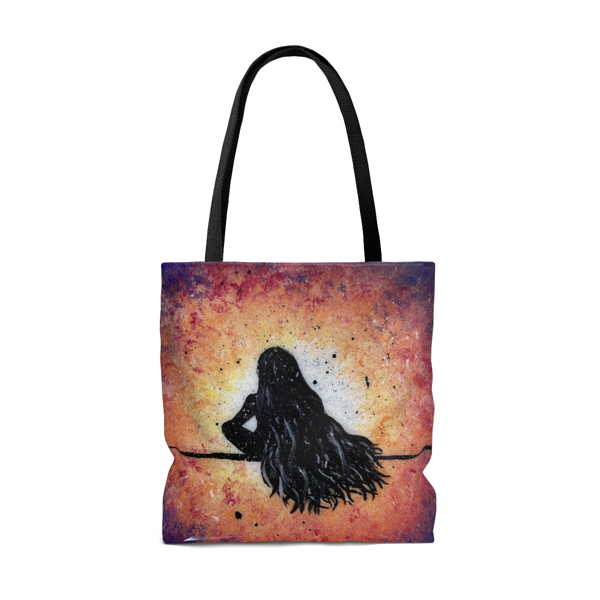 Peaceful Chaos AOP Tote Bag