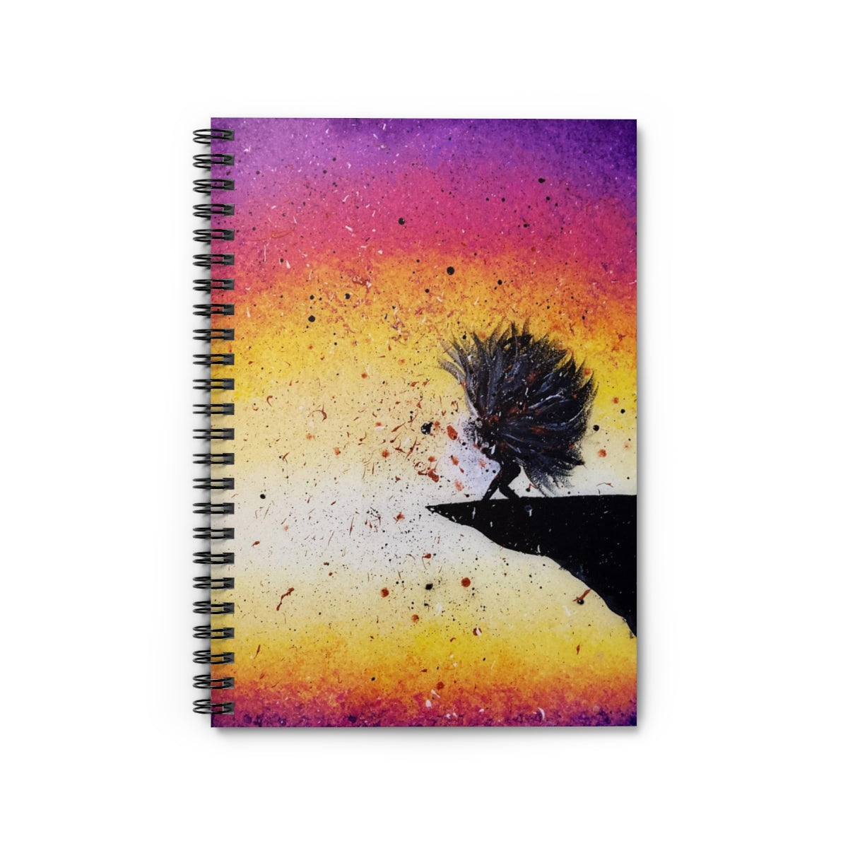 Screaming Cliff Spiral Notebook - Ruled Line