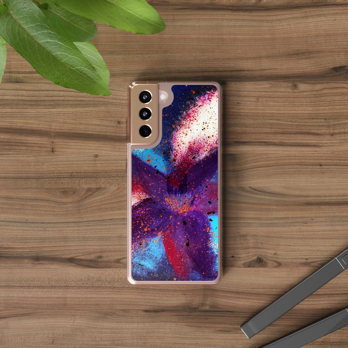 Vibrant Bloom Clear Case