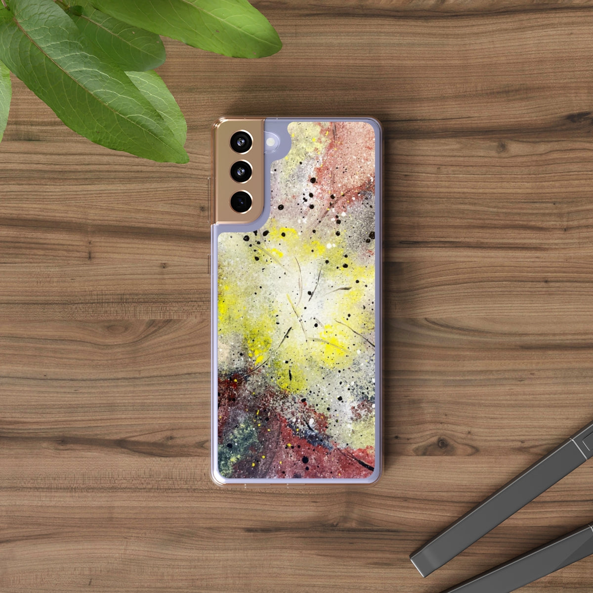 Poison Flower Clear Case