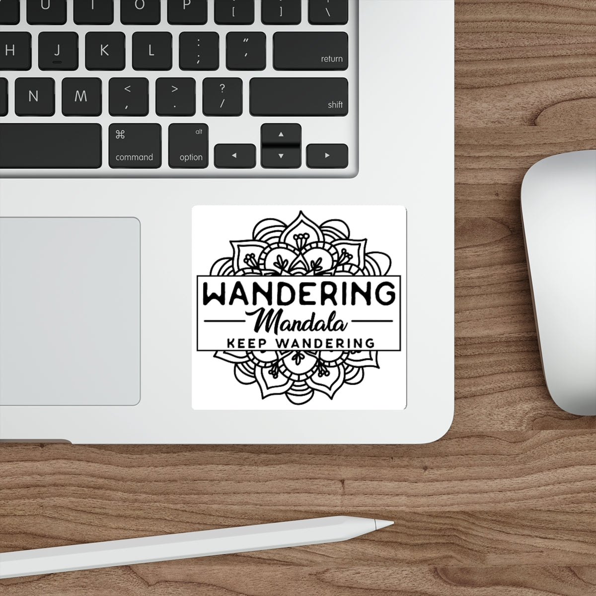 Wandering Mandala Die-Cut Stickers