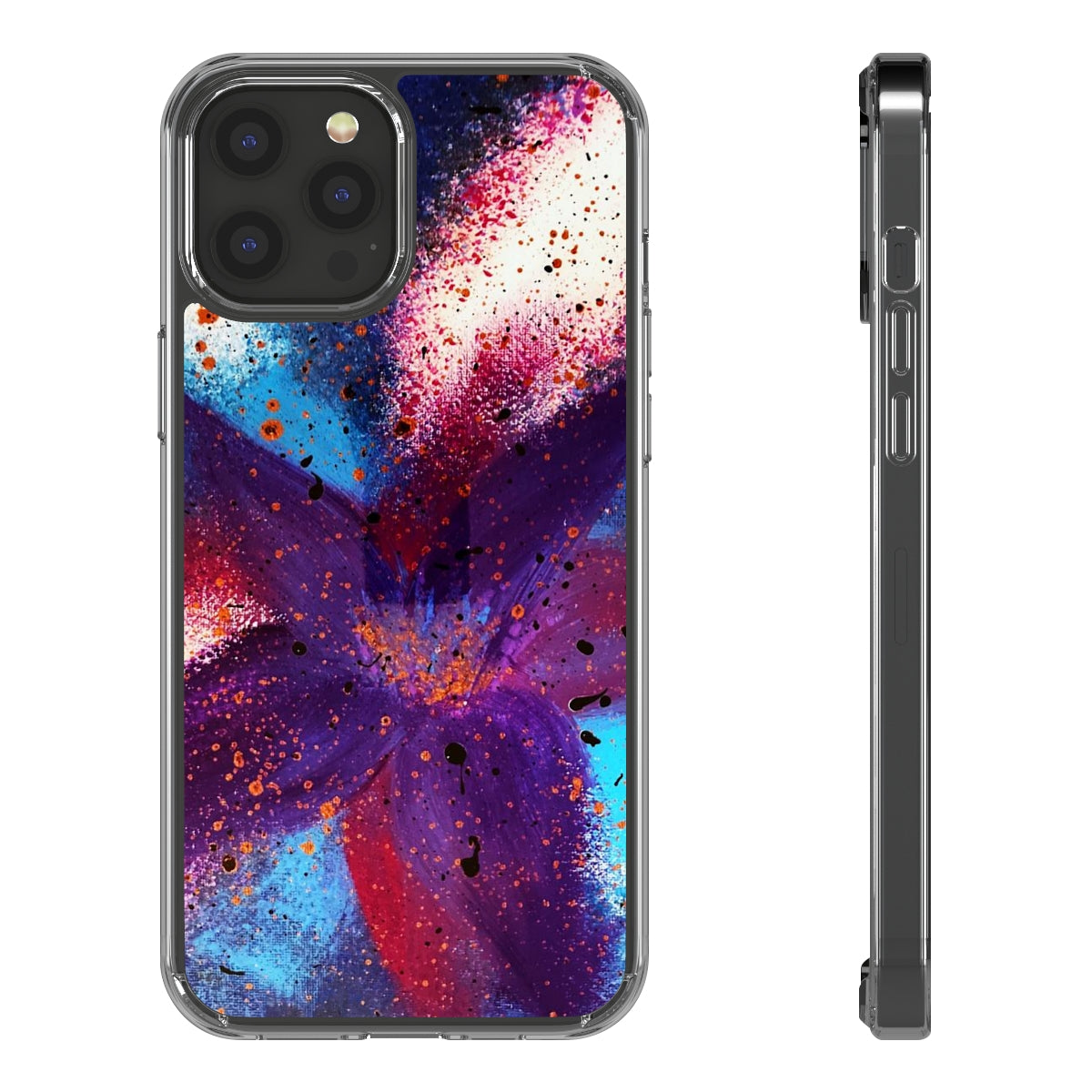 Vibrant Bloom Clear Case