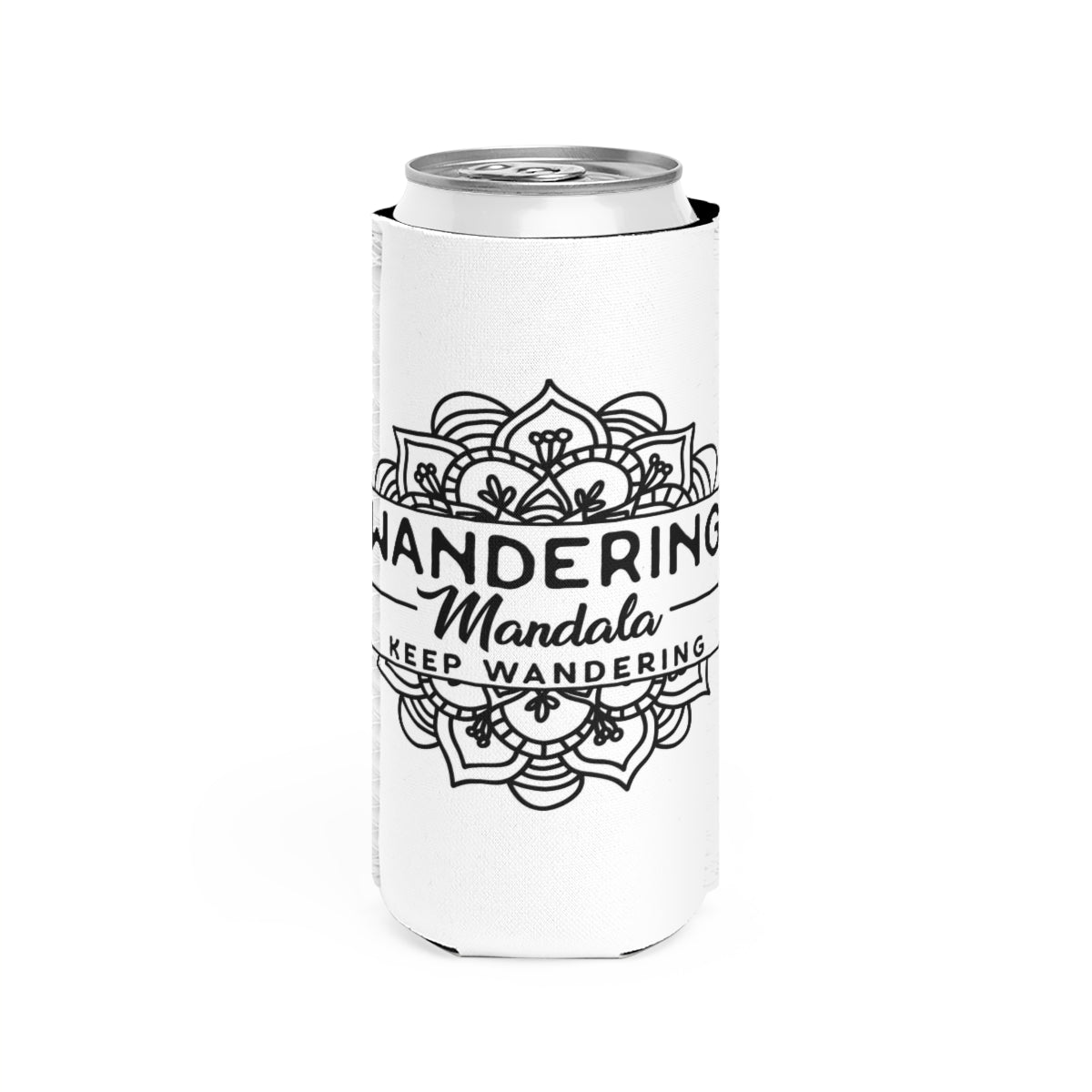 Wandering Mandala Slim Can Cooler