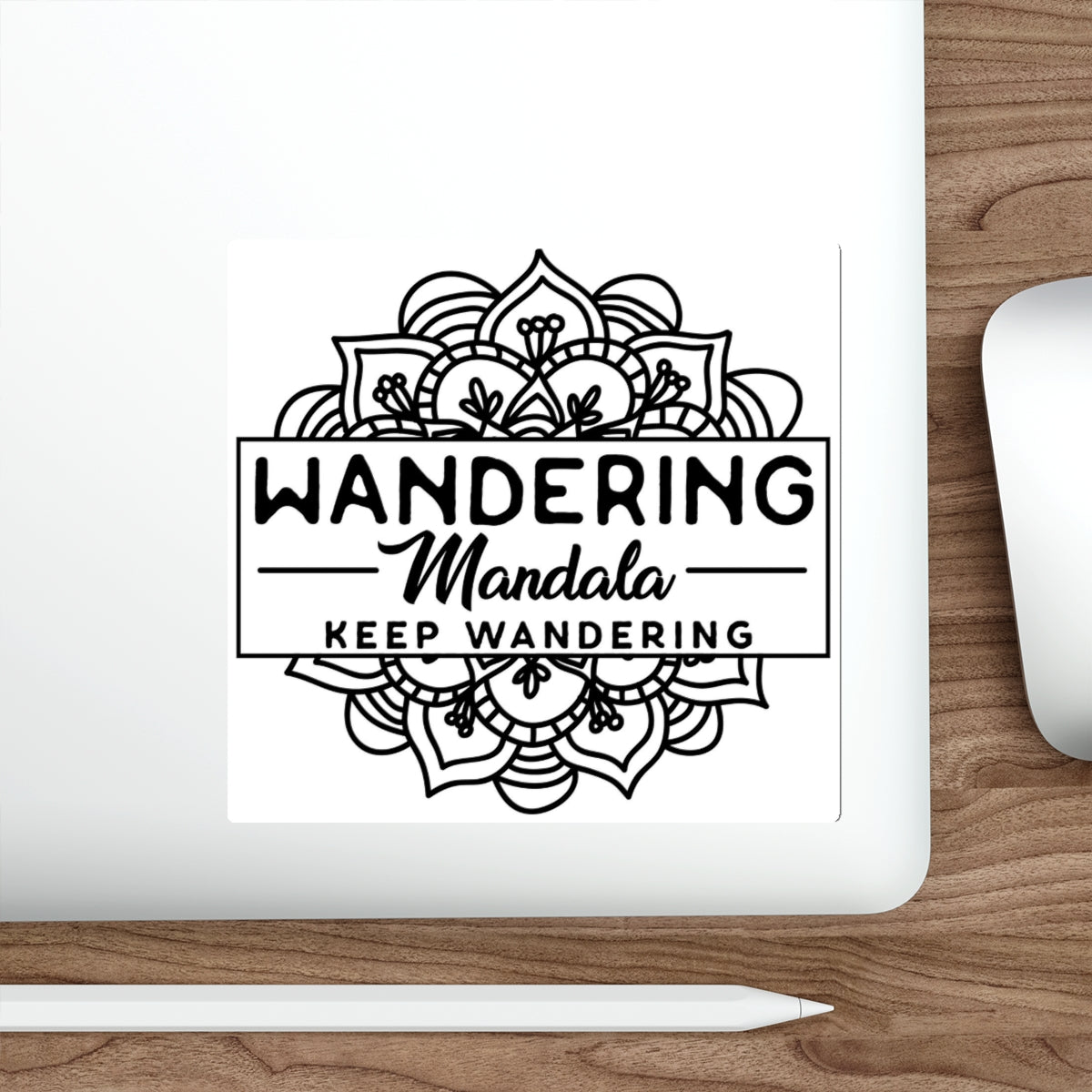 Wandering Mandala Die-Cut Stickers