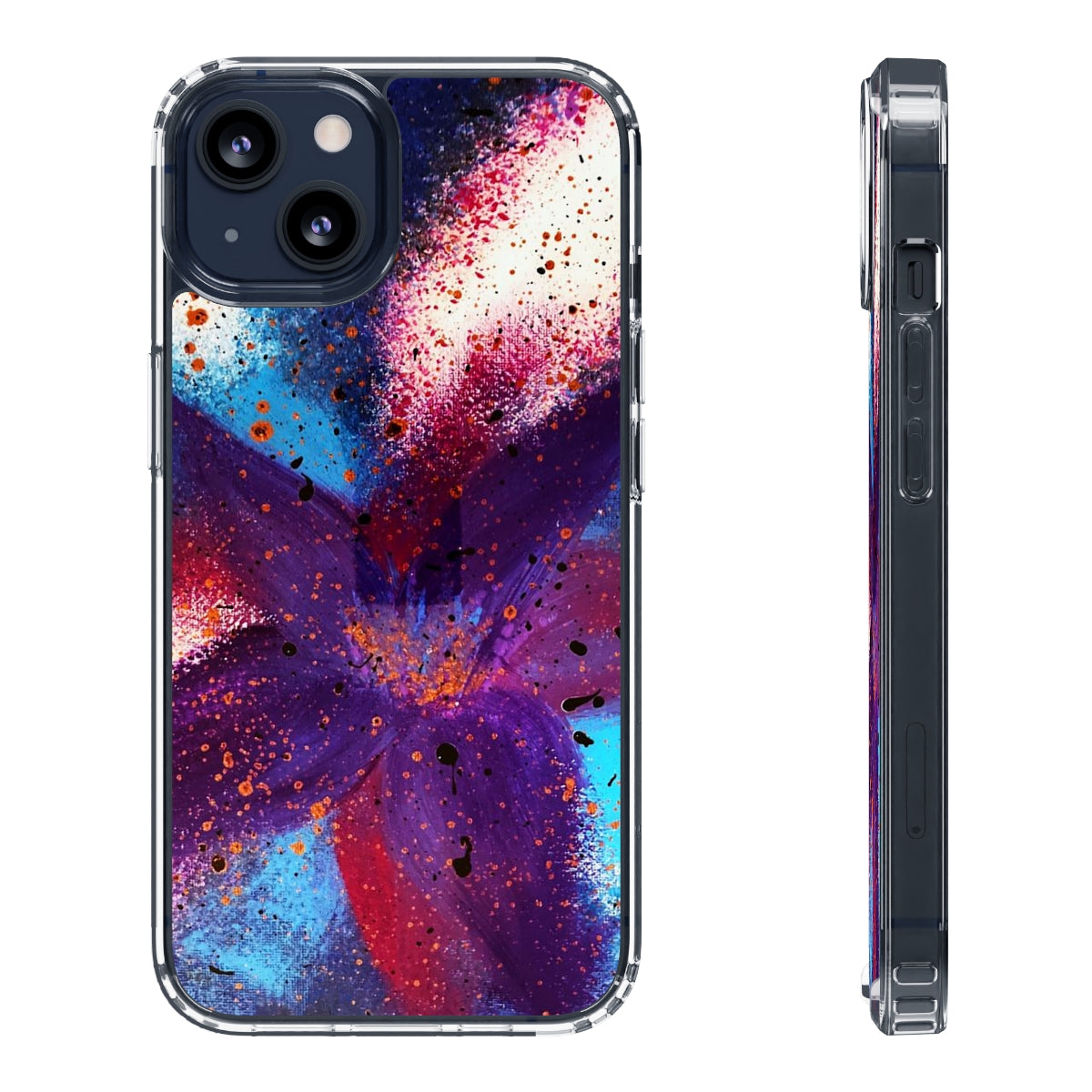 Vibrant Bloom Clear Case