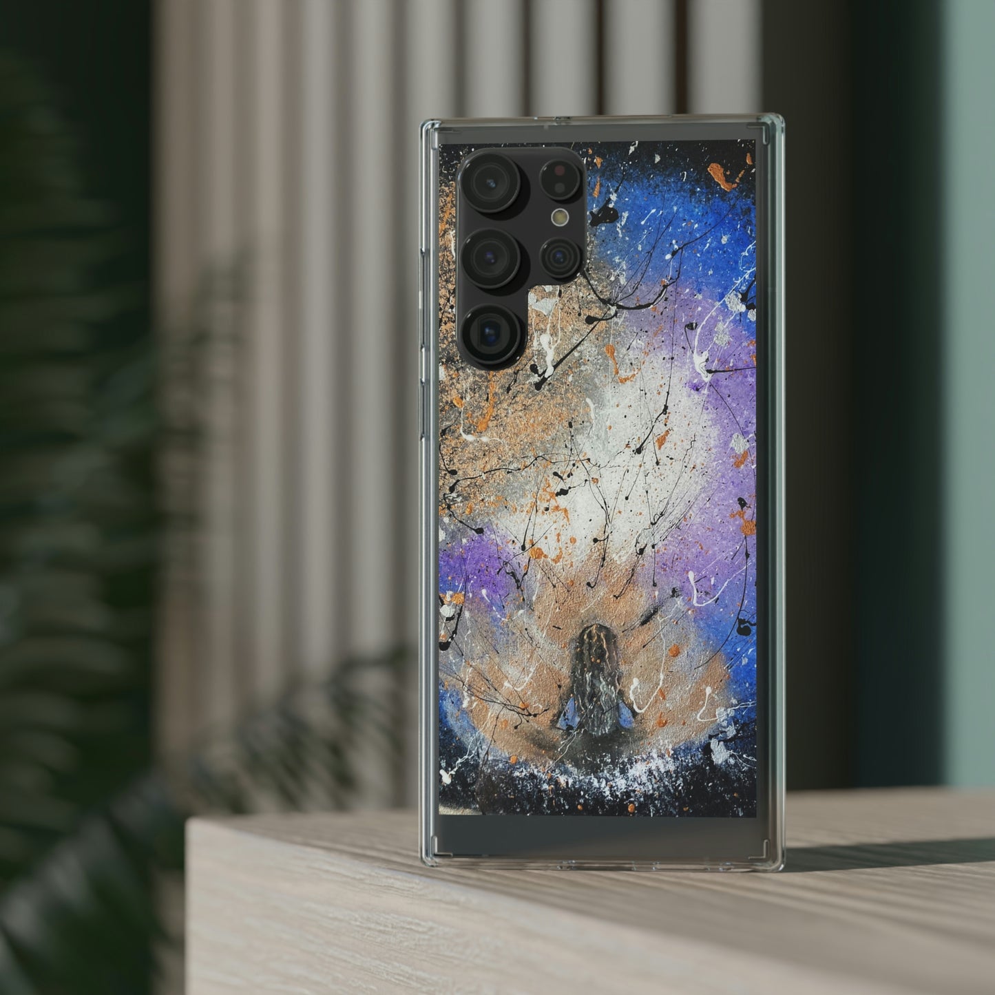 Energetic Meditation Clear Case