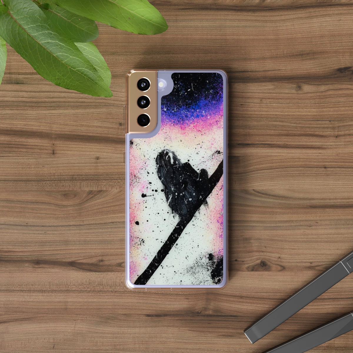 Spaced Out Clear Case