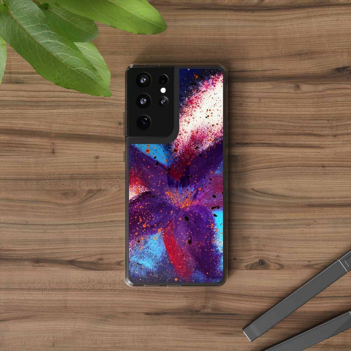 Vibrant Bloom Clear Case